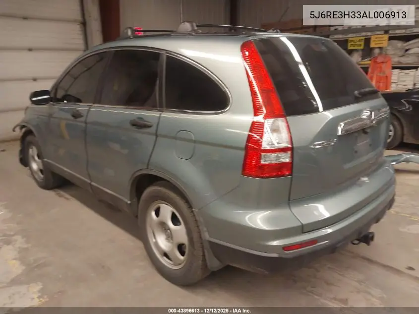 5J6RE3H33AL006913 2010 Honda Cr-V Lx