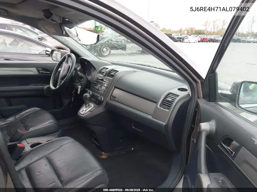 5J6RE4H71AL079402 2010 Honda Cr-V Ex-L