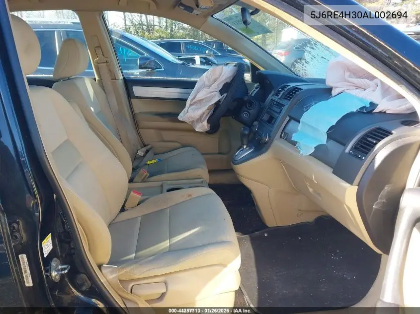 5J6RE4H30AL002694 2010 Honda Cr-V Lx