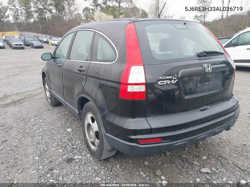 5J6RE3H33AL036719 2010 Honda Cr-V Lx