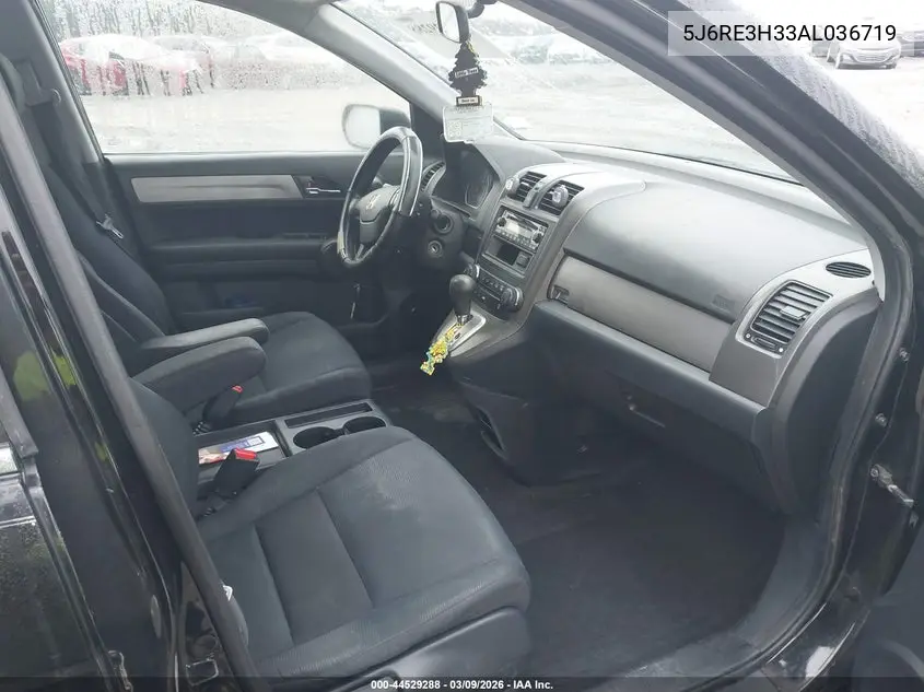 5J6RE3H33AL036719 2010 Honda Cr-V Lx