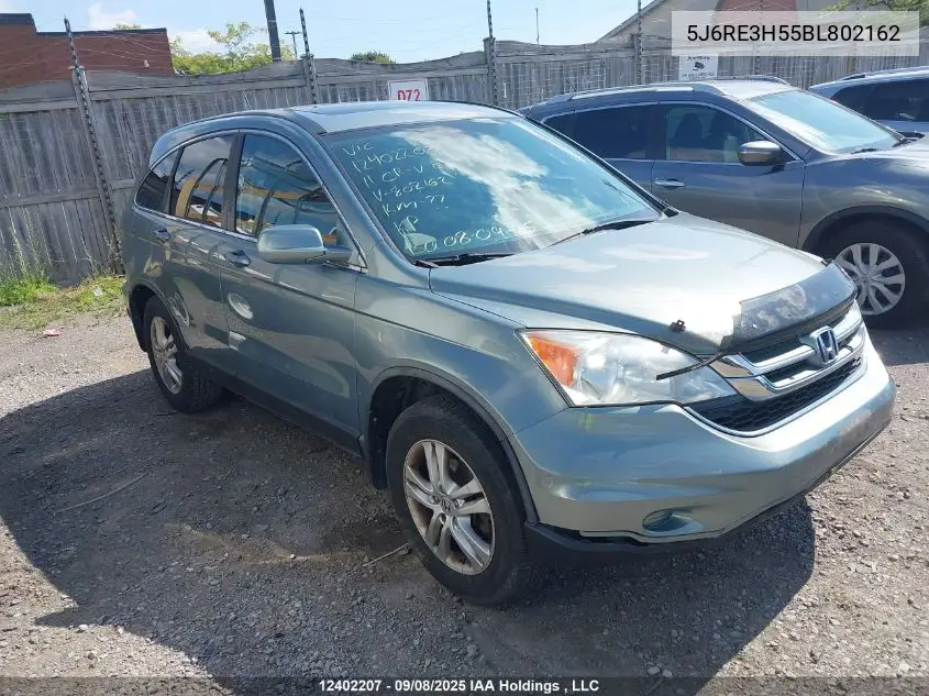 5J6RE3H55BL802162 2011 Honda Cr-V Ex