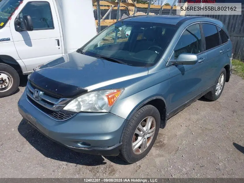 5J6RE3H55BL802162 2011 Honda Cr-V Ex