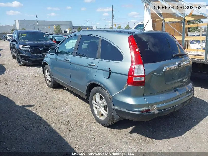 5J6RE3H55BL802162 2011 Honda Cr-V Ex