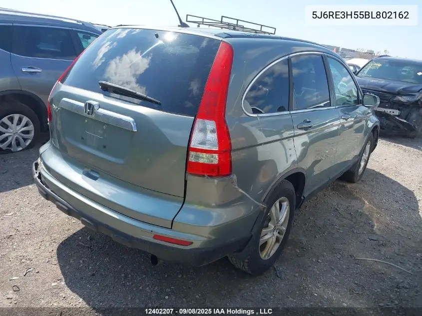 5J6RE3H55BL802162 2011 Honda Cr-V Ex