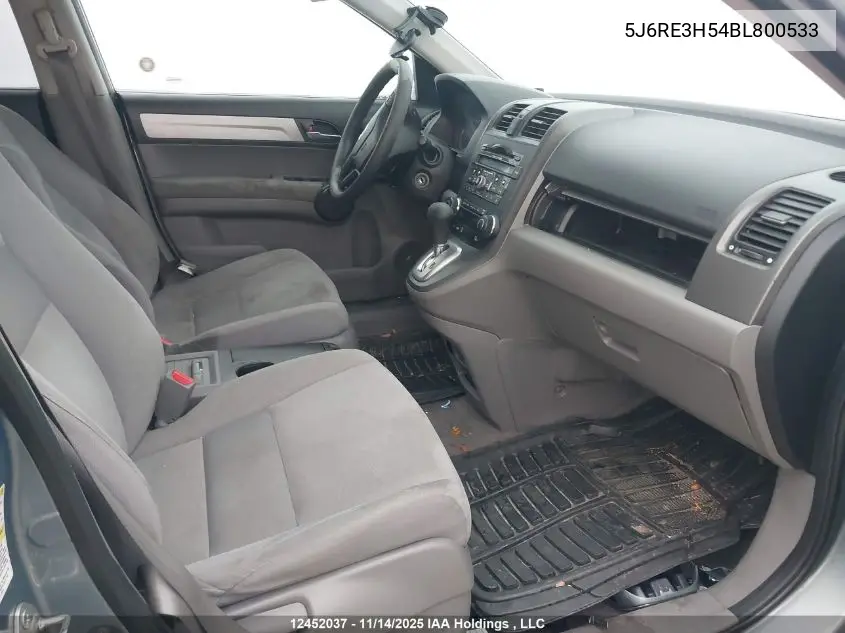 5J6RE3H54BL800533 2011 Honda Cr-V Ex