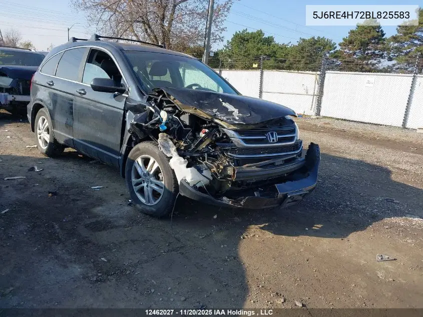 5J6RE4H72BL825583 2011 Honda Cr-V Exl