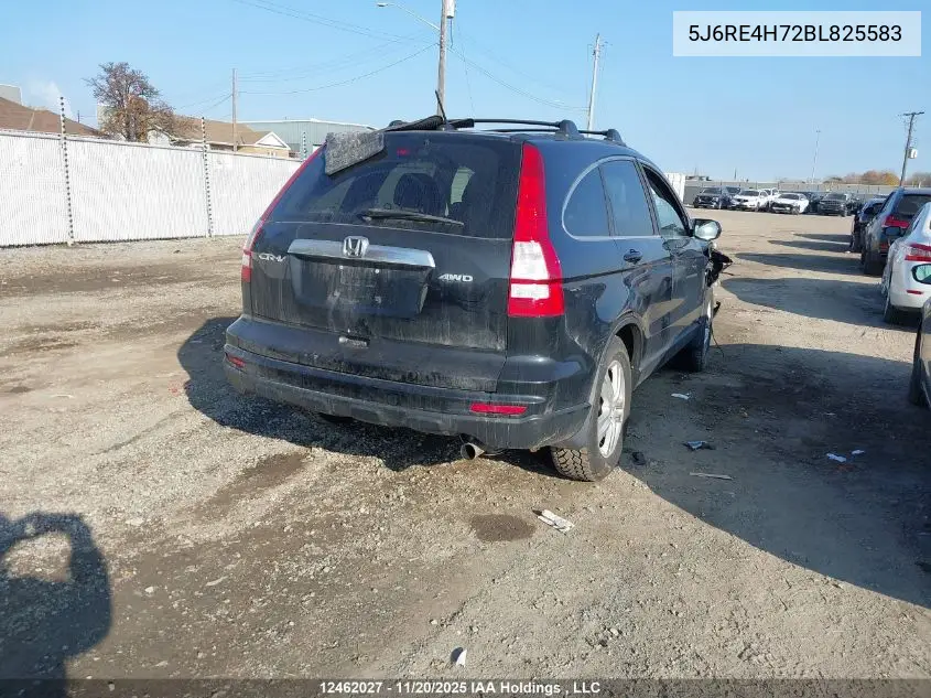 5J6RE4H72BL825583 2011 Honda Cr-V Exl