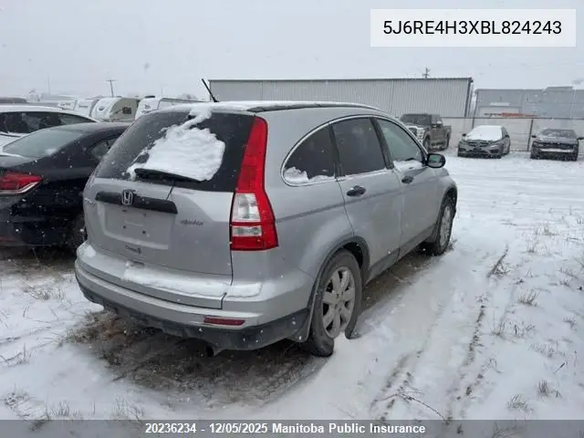 5J6RE4H3XBL824243 2011 Honda Cr-V Lx