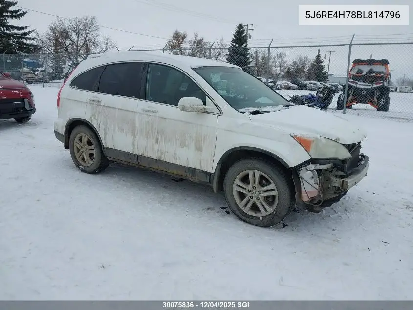 5J6RE4H78BL814796 2011 Honda Cr-V Exl