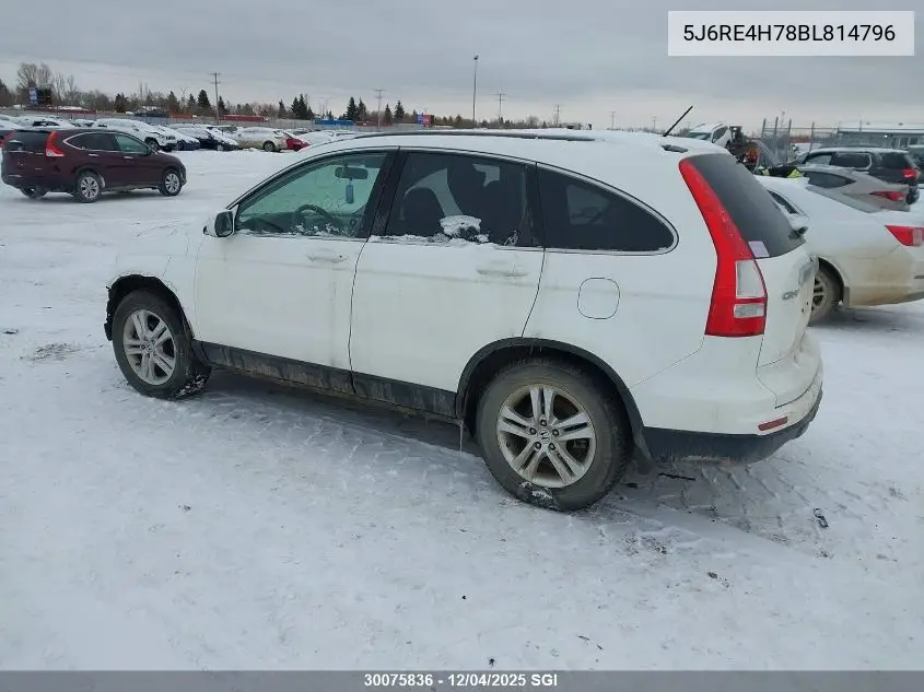 5J6RE4H78BL814796 2011 Honda Cr-V Exl