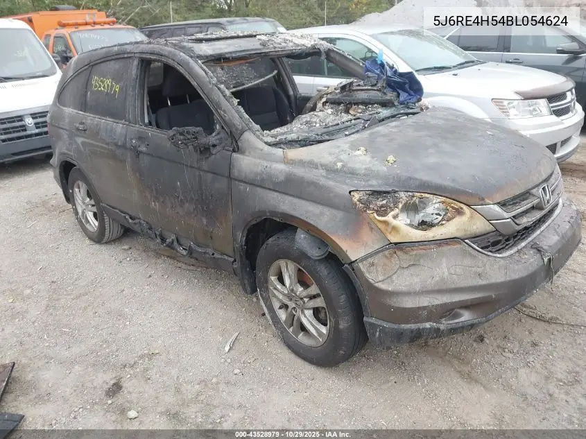 5J6RE4H54BL054624 2011 Honda Cr-V Ex