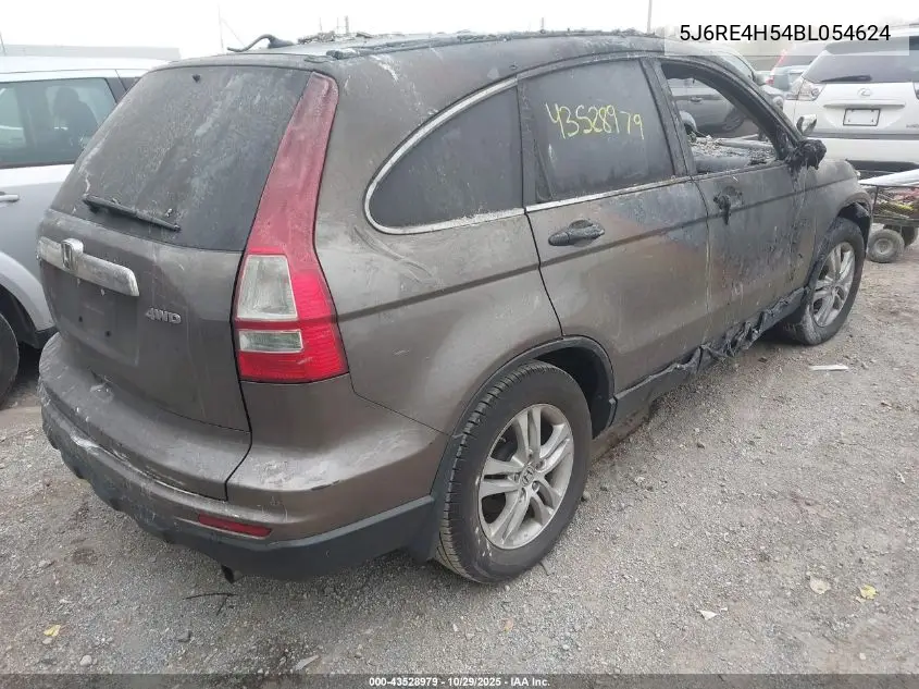 5J6RE4H54BL054624 2011 Honda Cr-V Ex