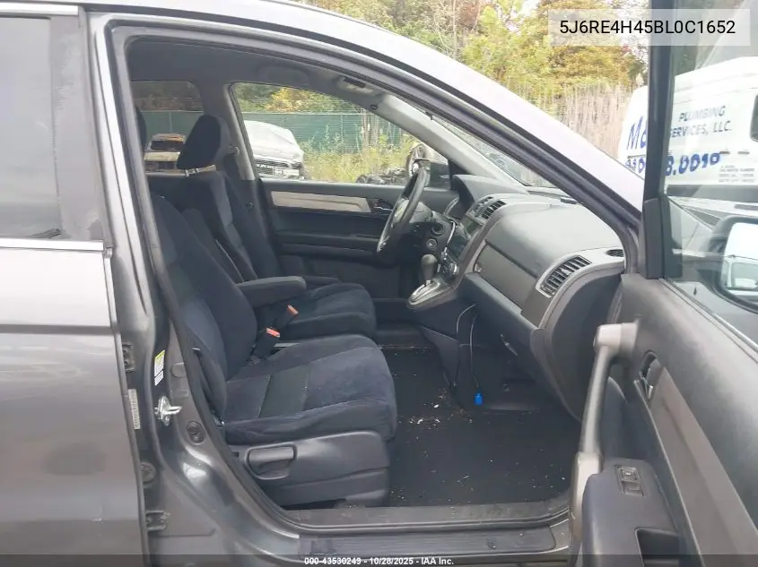 5J6RE4H49BL001652 2011 Honda Cr-V Se