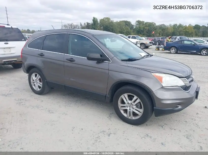 3CZRE4H53BG706372 2011 Honda Cr-V Ex