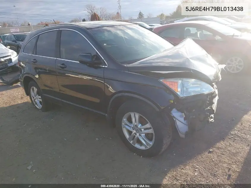 5J6RE4H79BL013438 2011 Honda Cr-V Ex-L