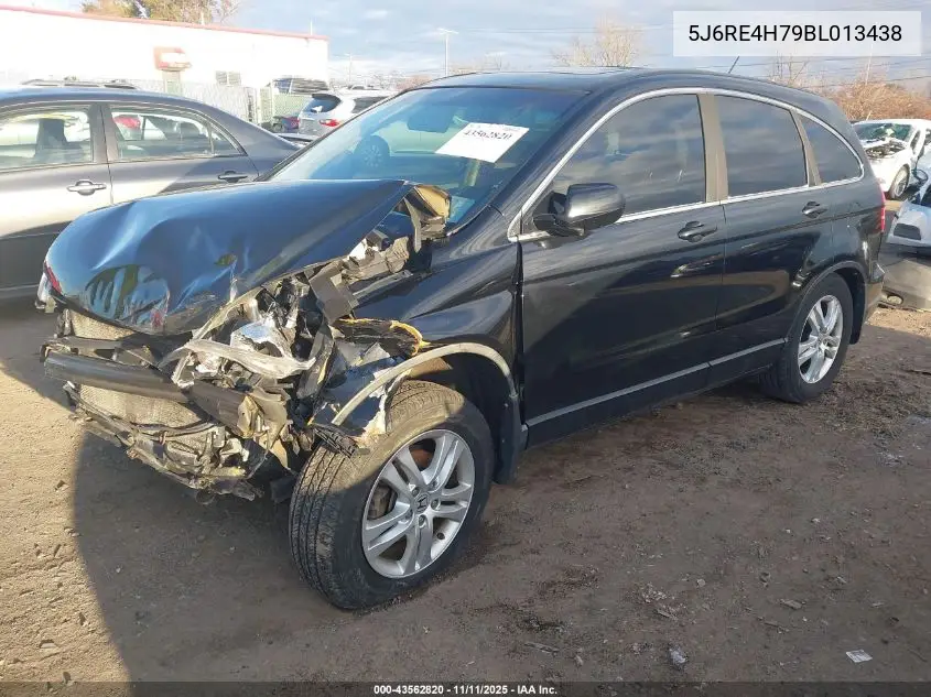 5J6RE4H79BL013438 2011 Honda Cr-V Ex-L