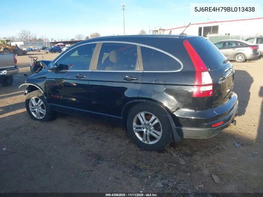 5J6RE4H79BL013438 2011 Honda Cr-V Ex-L