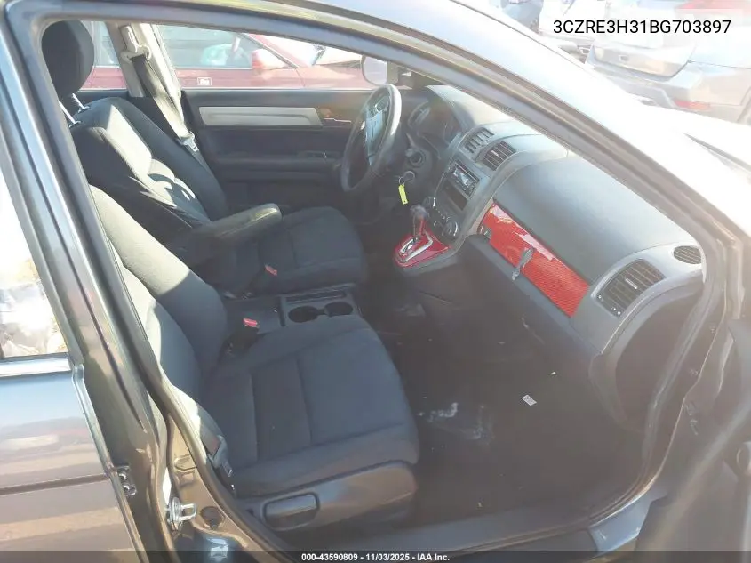 3CZRE3H31BG703897 2011 Honda Cr-V Lx