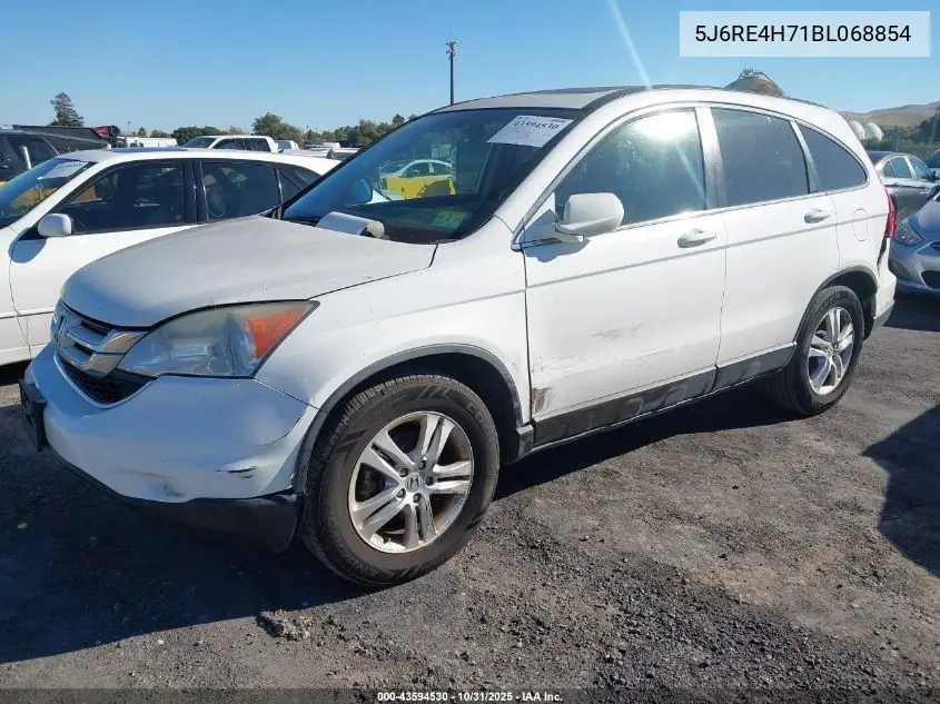 5J6RE4H71BL068854 2011 Honda Cr-V Exl