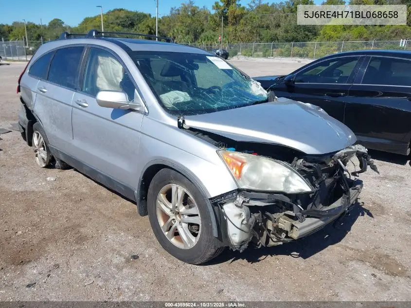 5J6RE4H71BL068658 2011 Honda Cr-V Ex-L
