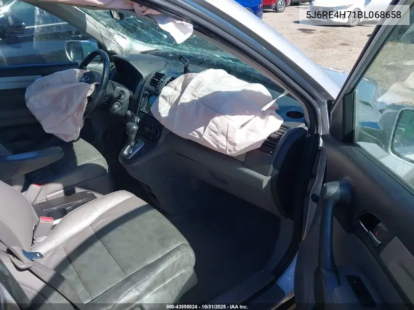 5J6RE4H71BL068658 2011 Honda Cr-V Ex-L