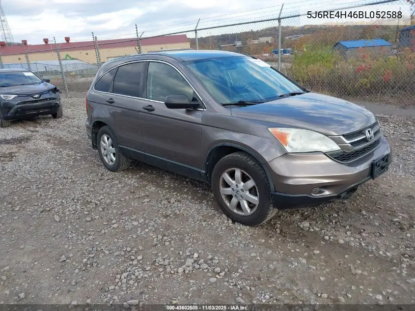 5J6RE4H46BL052588 2011 Honda Cr-V Se