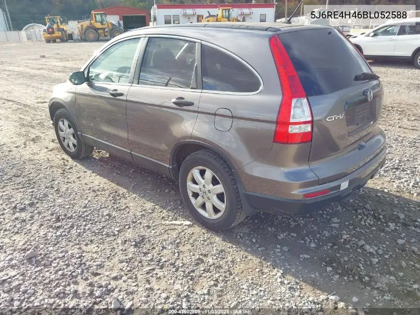5J6RE4H46BL052588 2011 Honda Cr-V Se