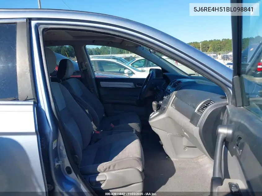 5J6RE4H51BL098841 2011 Honda Cr-V Ex