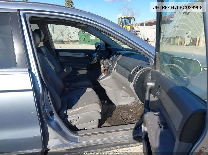 JHLRE4H70BC029908 2011 Honda Cr-V Ex-L