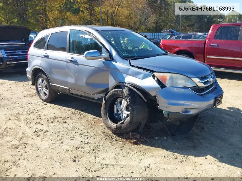 5J6RE4H76BL053993 2011 Honda Cr-V Ex-L