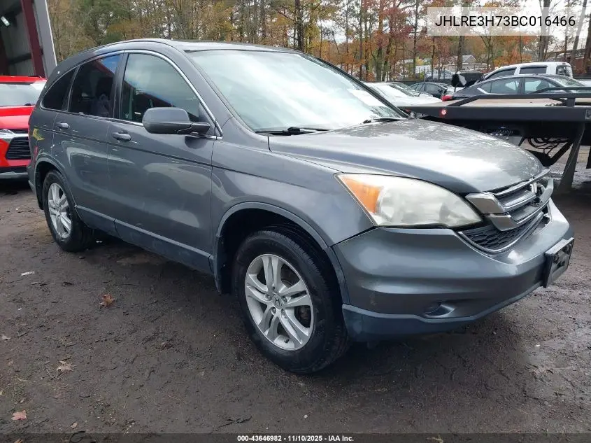 JHLRE3H73BC016466 2011 Honda Cr-V Ex-L