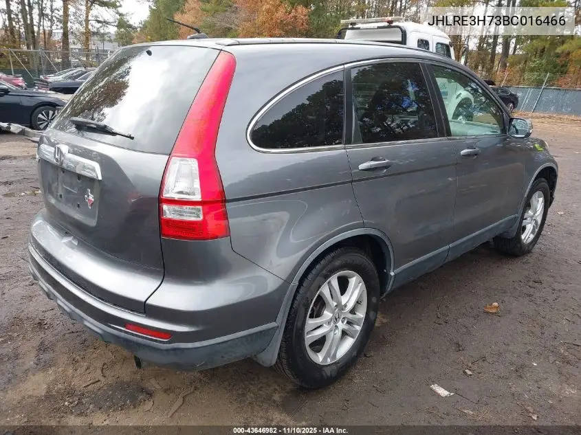 JHLRE3H73BC016466 2011 Honda Cr-V Ex-L