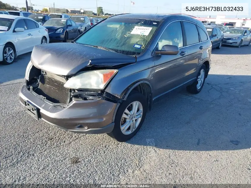 5J6RE3H73BL032433 2011 Honda Cr-V Ex-L