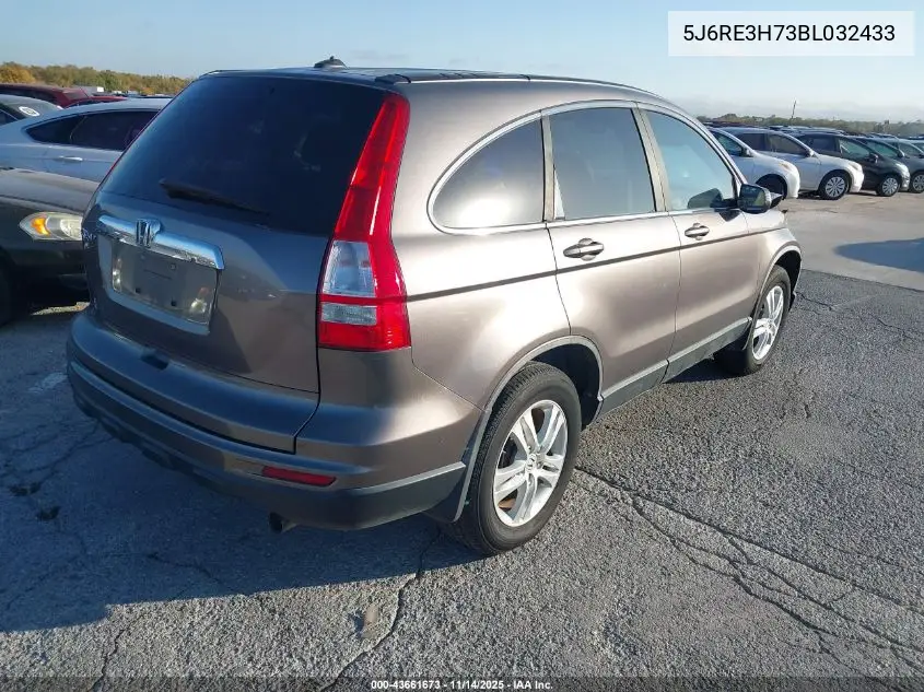 5J6RE3H73BL032433 2011 Honda Cr-V Ex-L
