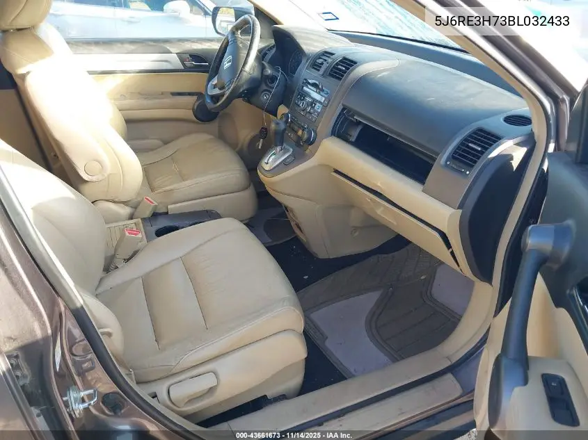 5J6RE3H73BL032433 2011 Honda Cr-V Ex-L