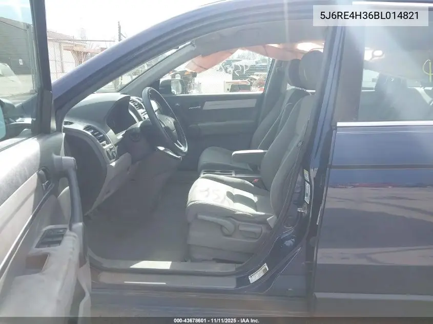 5J6RE4H36BL014821 2011 Honda Cr-V Lx