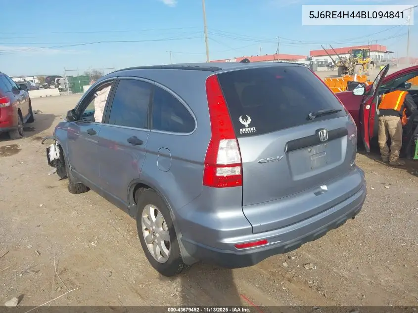 5J6RE4H44BL094841 2011 Honda Cr-V Se