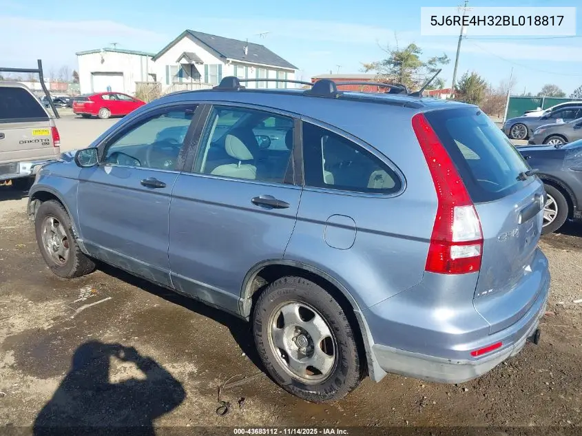 5J6RE4H32BL018817 2011 Honda Cr-V Lx