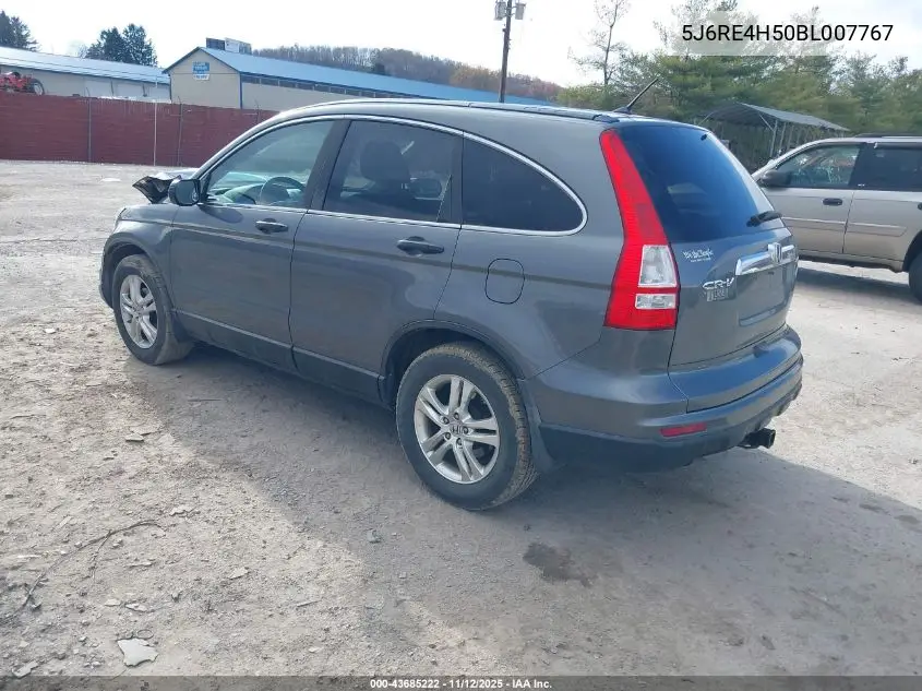 5J6RE4H50BL007767 2011 Honda Cr-V Ex