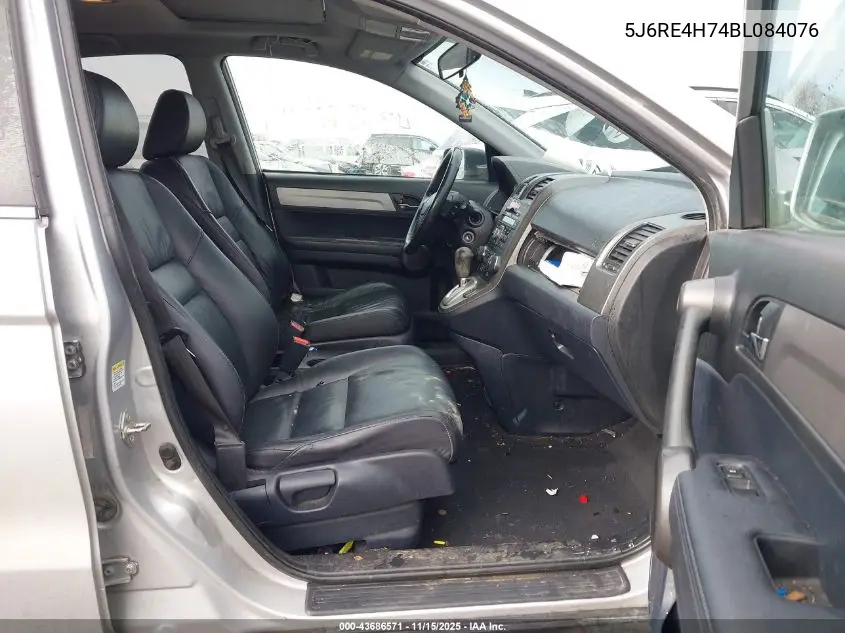 5J6RE4H74BL084076 2011 Honda Cr-V Ex-L