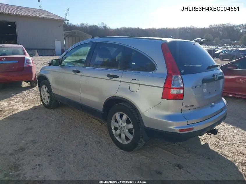 JHLRE3H4XBC004661 2011 Honda Cr-V Se