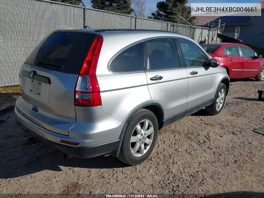 JHLRE3H4XBC004661 2011 Honda Cr-V Se
