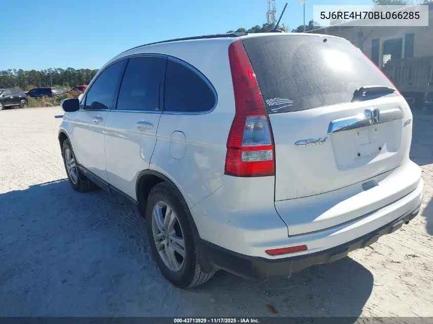 5J6RE4H70BL066285 2011 Honda Cr-V Ex-L