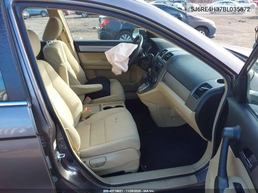 5J6RE4H37BL035872 2011 Honda Cr-V Lx