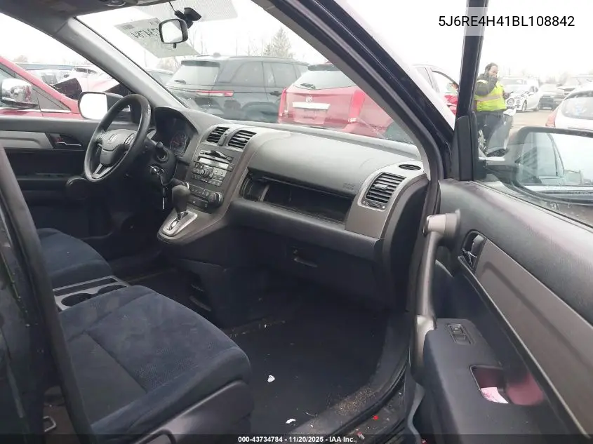 5J6RE4H41BL108842 2011 Honda Cr-V Se