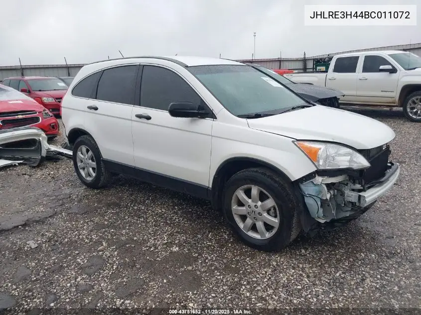 JHLRE3H44BC011072 2011 Honda Cr-V Se