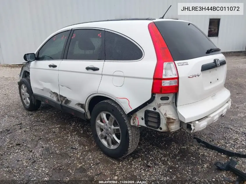 JHLRE3H44BC011072 2011 Honda Cr-V Se