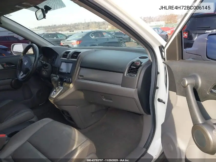 JHLRE4H72BC006145 2011 Honda Cr-V Ex-L