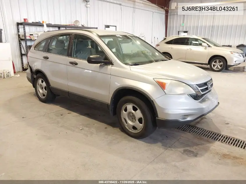 5J6RE3H34BL043261 2011 Honda Cr-V Lx